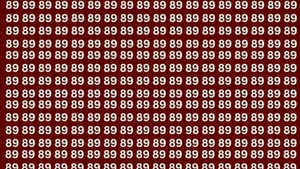 Iluzia optică ce te va pune pe gânduri | Ai doar 5 secunde la dispoziție să găsești numărul 98