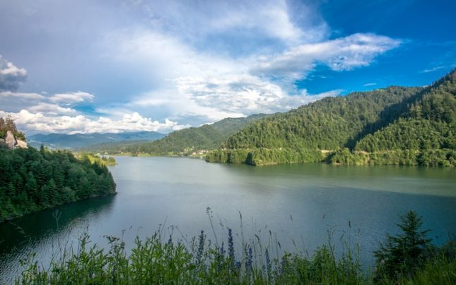 Priveliştea este absolut fantastică la Colibiţa