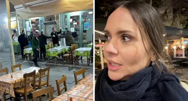 Cristina Șișcanu, martora unei scene desprinse din filme la o terasă din Atena: „S-au oprit, a fost o explozie”