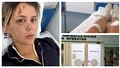 Imagine cutremurătoare cu Emily Burghelea pe patul de spital! Influencerița, rasă în cap înainte de operație: ”Am lacrimi în ochi”