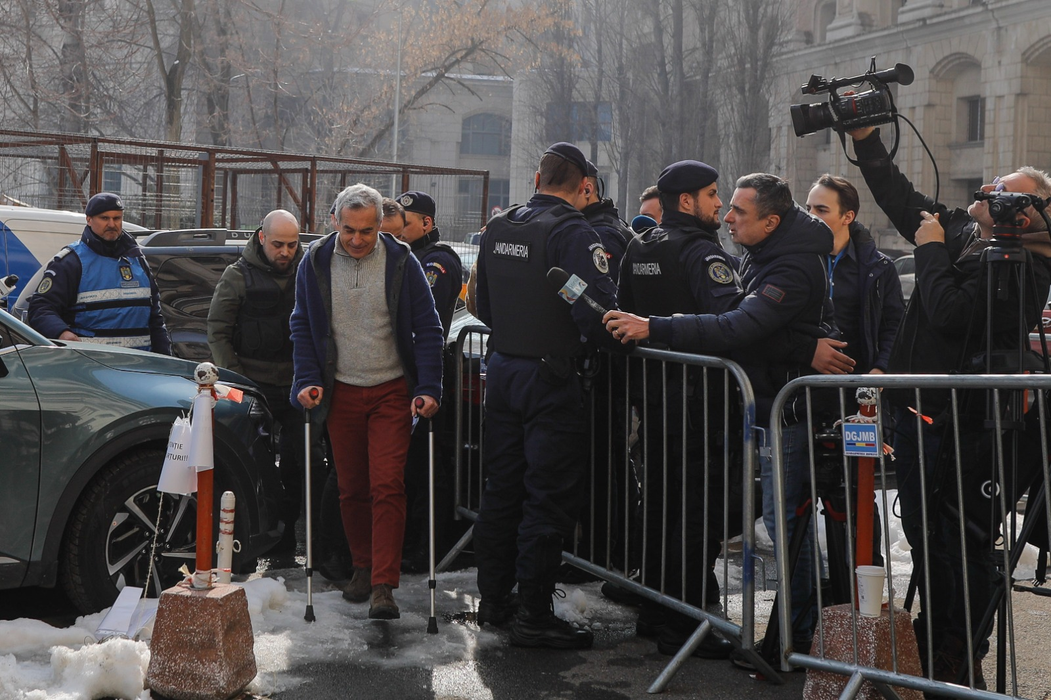 Călin Georgescu a fost săltat din trafic și dus la audieri la Parchetul General/ sursă foto: Inquam Photos / Malina Norocea