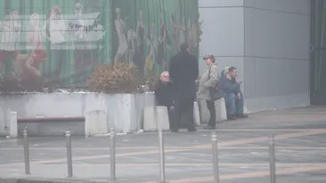 Imagini hilare cu Irinel Columbeanu! A parcat in loc nepermis si si-a chemat soferul de acasa ca sa-i mute masina!