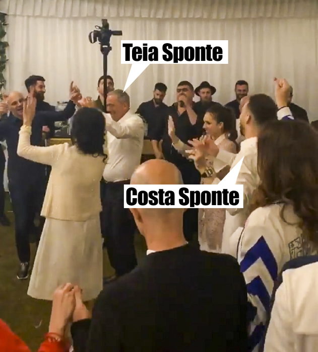 Teia Sponte a dansat alături de fiul său