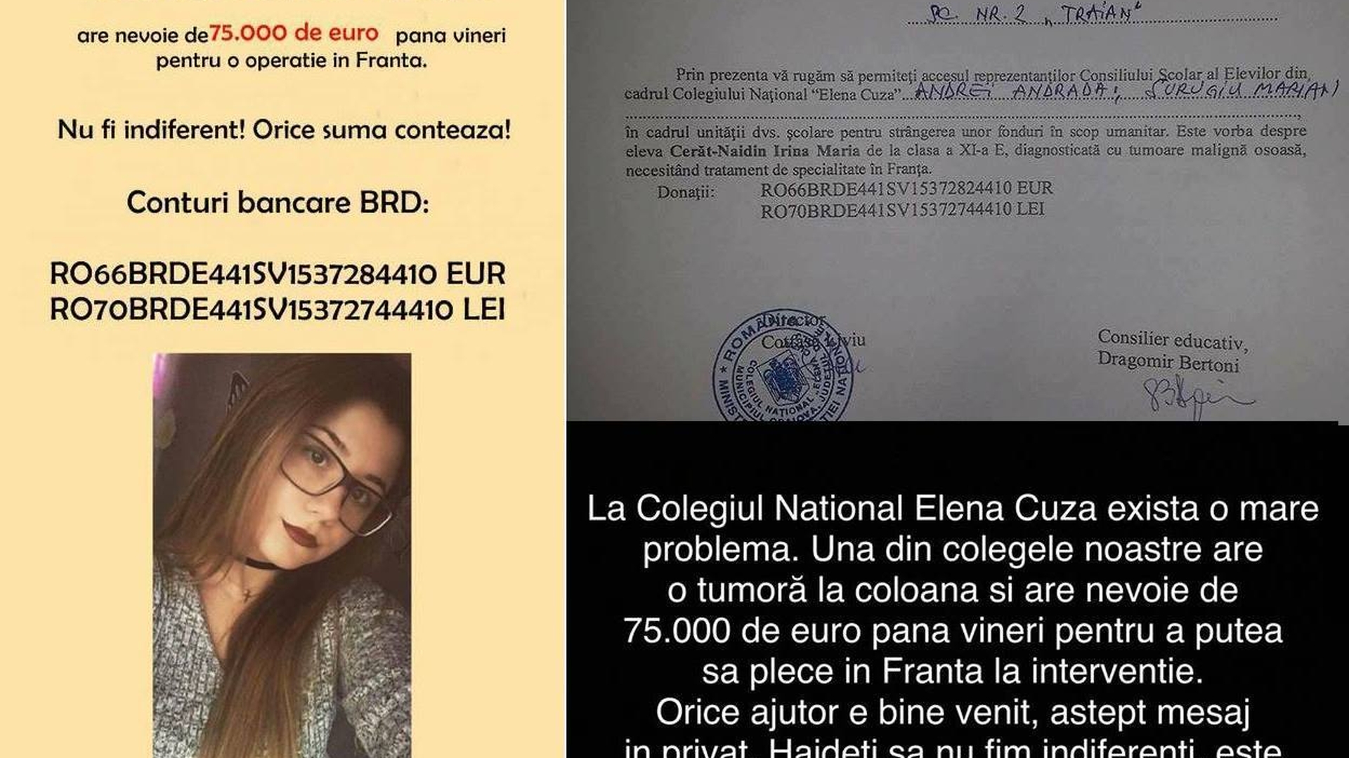 Naidin Irina are nevoie de ajutor. Colegii au făcut un apel disperat. “Îi este afectată…”