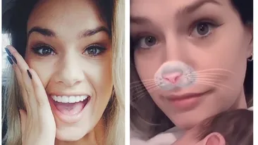 Feli, sărutată în văzul tuturor de iubitul ei! Prima poză cu chipul lui Cătălin