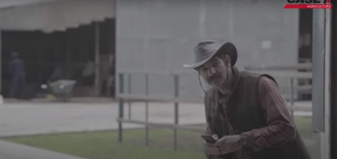 Firicel în reclama la echipamente agricole