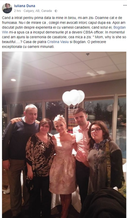 Cristina Vasiu și Bogdan Win divorțează la nici cinci luni de căsătorie