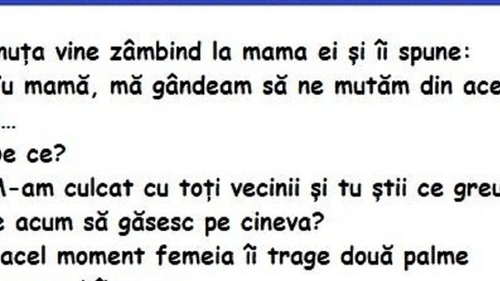 BANC | Alinuța vine cu o propunere la mama ei: „Mă gândeam să ne mutăm din acest bloc”