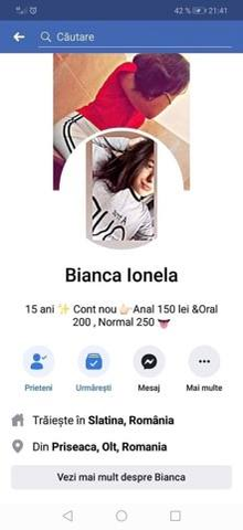O fată de 15 ani din Slatina s-a sinucis după ce a aflat că i s-a făcut un cont fals de Facebook. Ce a găsit pe acea pagină despre ea întrece orice imaginație