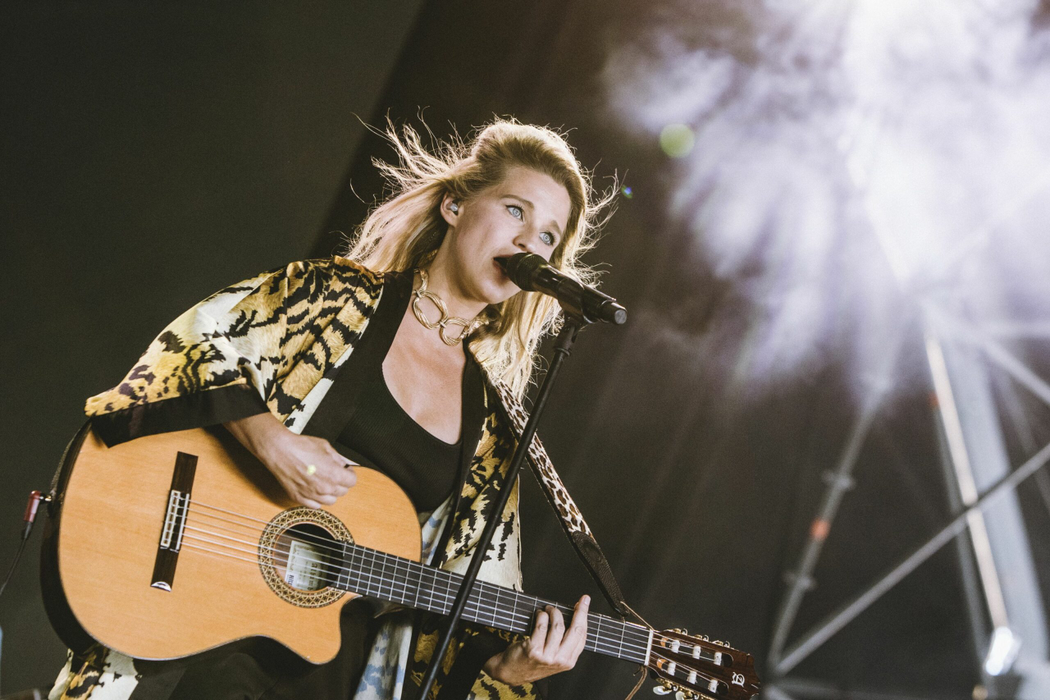 July 6, 2023, Madrid, Spain: Sanne Greet Putseys better known as Selah Sue performs live during a concert in Madrid. (Credit Image: © Valeria Magri/SOPA Images via ZUMA Press Wire)