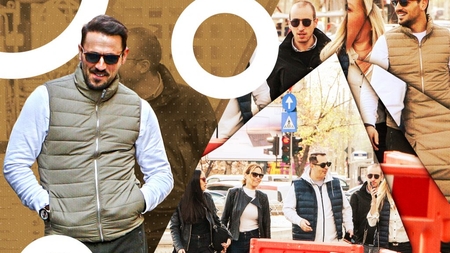 L-am fotografiat pe frumușelul Nikos Vertis, incognito în Centrul Vechi! Era însoțit de…