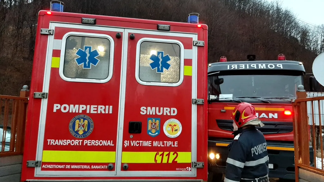 Incendiu la Spitalul de Psihiatrie din Cavnic. 71 de persoane au fost evacuate