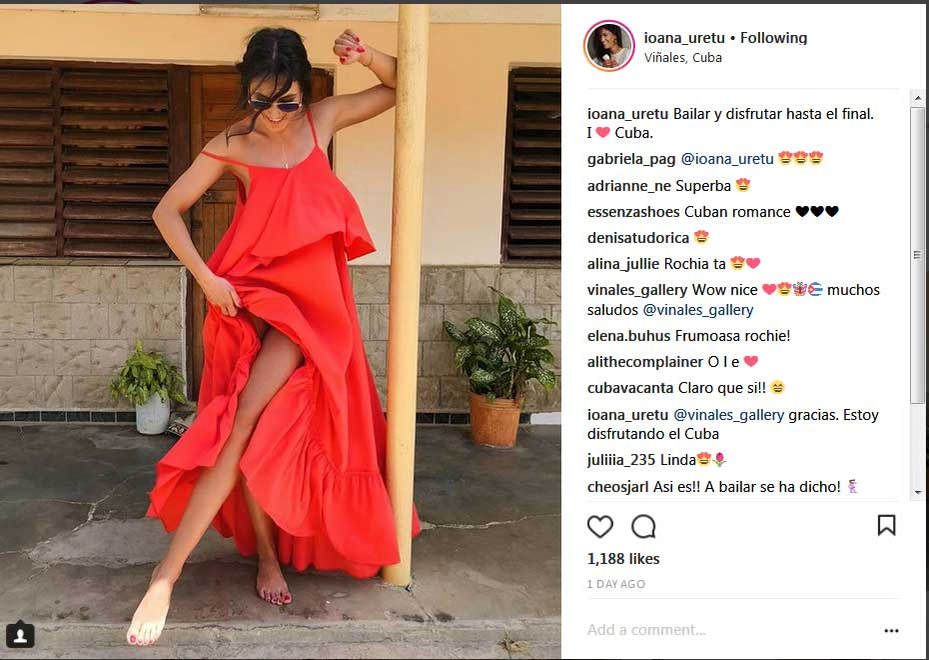 Ioana și Ștefan au postat pe Instagram instantanee din vacanța petrecută în Cuba