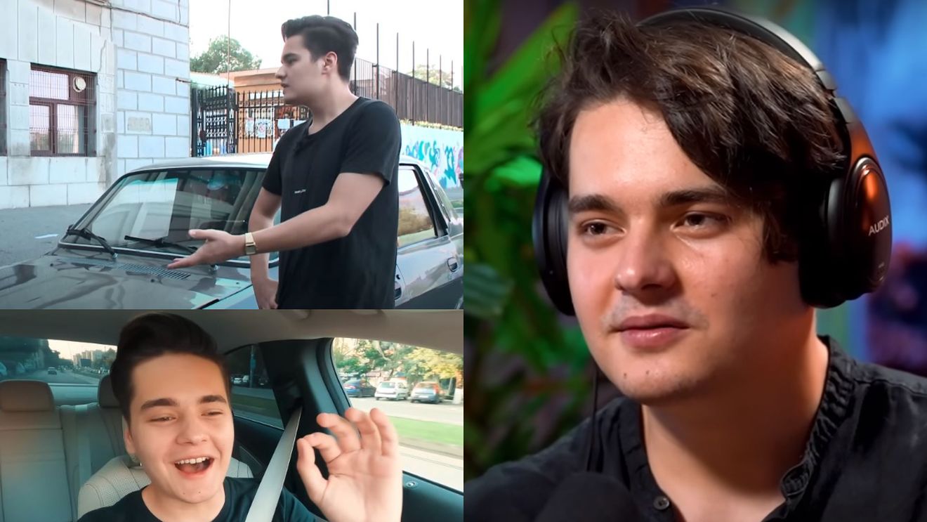 Selly rememorează viralul cu mașina de 100.000 de euro și Dacia 1300 la BAC: „Am trecut demult de etapa de a epata” + Ce a spus tatăl vloggerului