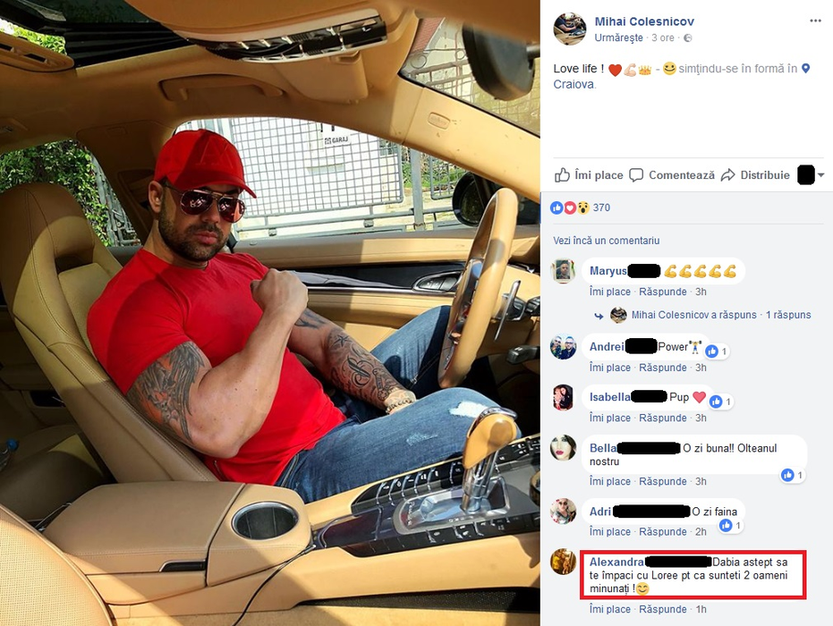Ce făcea fostul logodnic al Loredanei Chivu în timp ce ea se pregătea să se sinucidă