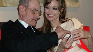 Ion Barladeanu s-a intalnit cu Angelina Jolie