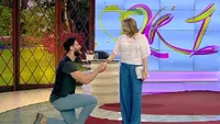 MIRELA BOUREANU VAIDA a avut parte de o surpriză! Vedeta a fost cerută în căsătorie de un tinerel