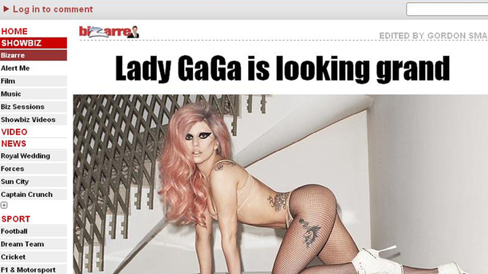 Lady Gaga a pozat din nou sexy: "Nu am operatii estetice"