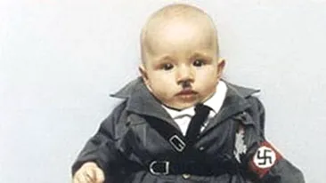 O mama si-a imbracat fiica precum Hitler si Stalin
