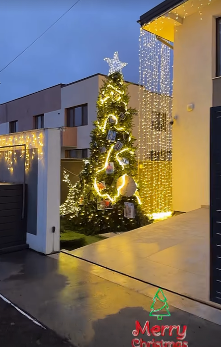 Dorian Popa nu se uită la bani! Ce decorațiune uriașă și-a pus pe casă, de Crăciun