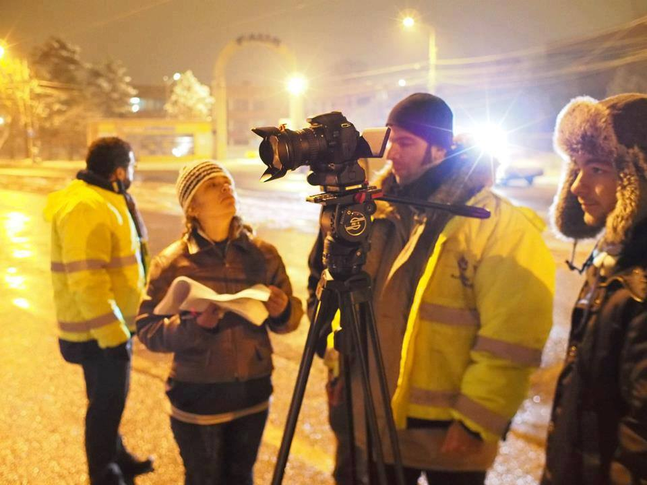 Kim Ciobanu, la filmări