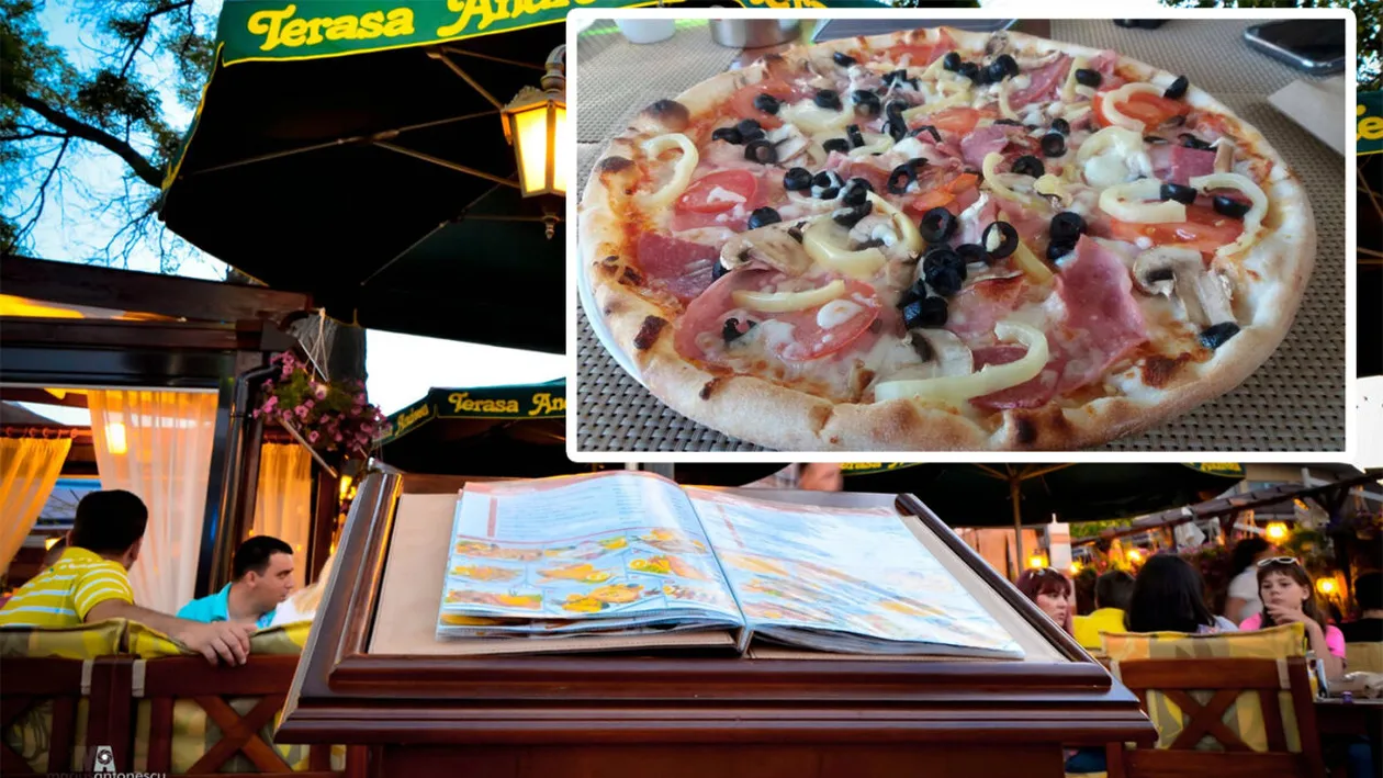 N-ai fi zis! Cât costă o pizza într-un restaurant din Mamaia