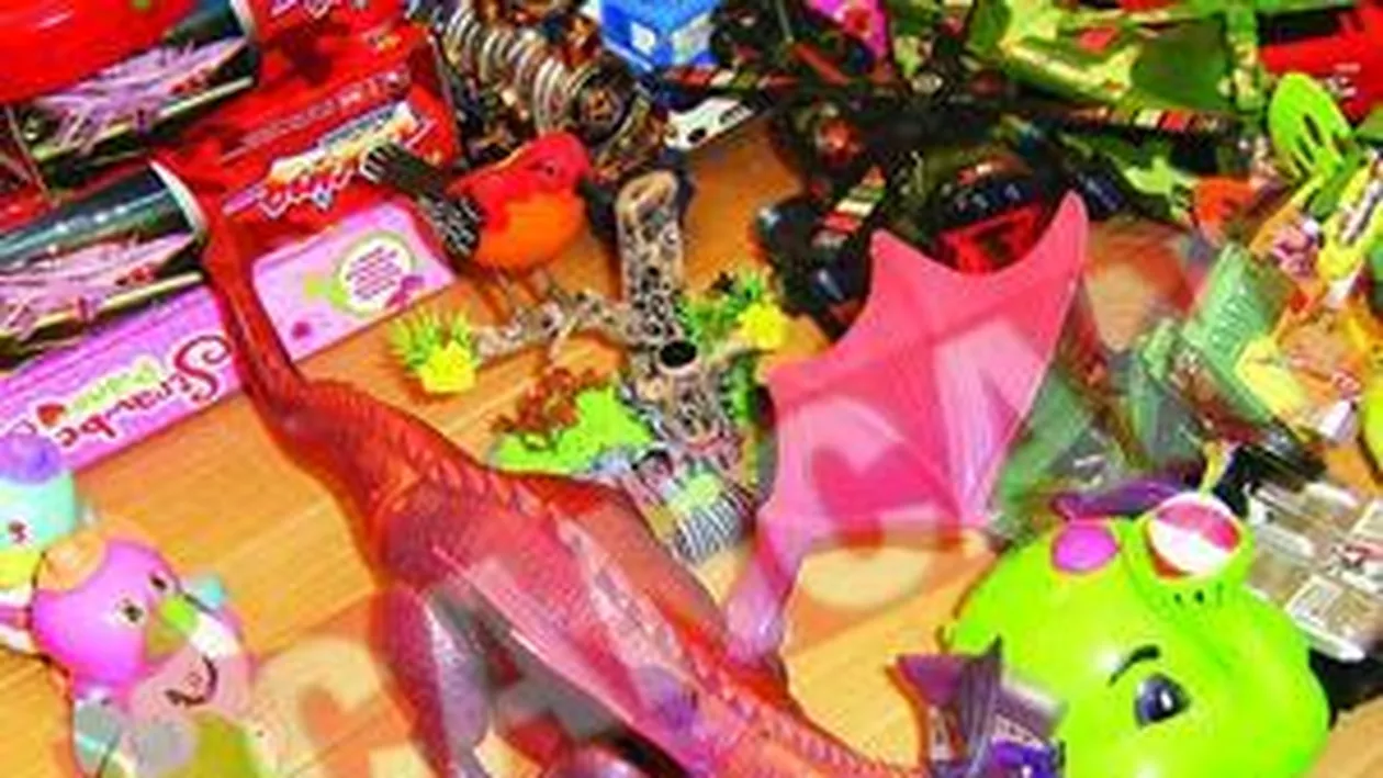 Jucarii cancerigene, de Mos Nicolae, in magazinele din Capitala