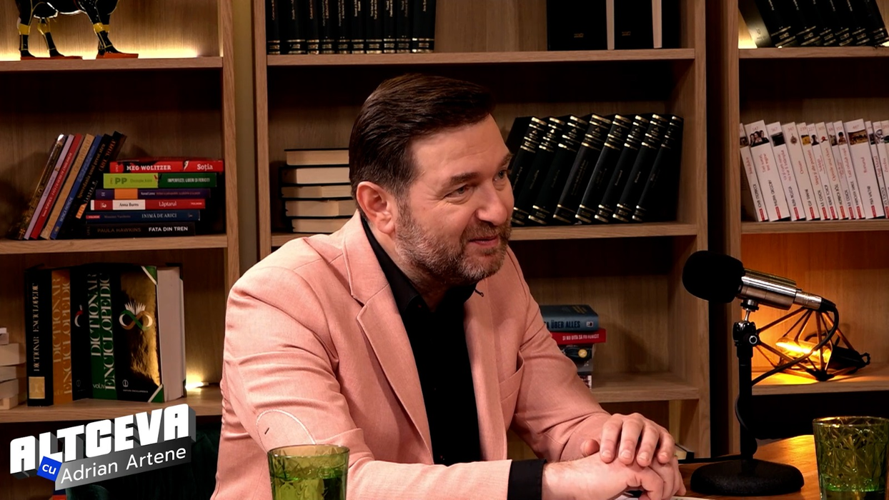 Podcastul poate fi urmărit integral pe canalul de YouTube ”ALTCEVA cu Adrian Artene” / (Sursa: Captură video)
