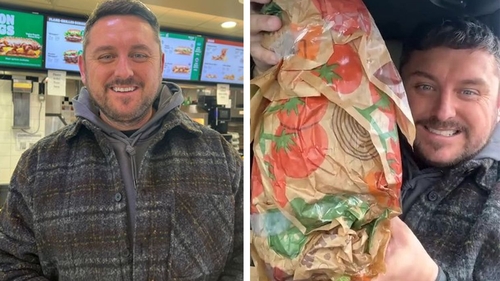 Ireal ce a putut comanda acest tânăr de la Burger King. Angajatele celebrului fast-food nu au mai văzut așa ceva vreodată!
