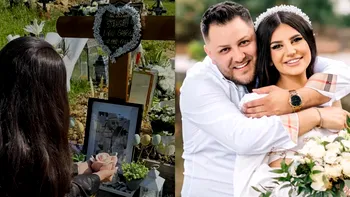 Ce a apărut la mormântul lui Gabi Stângău, înainte de Crăciun. Ți se rupe sufletul!
