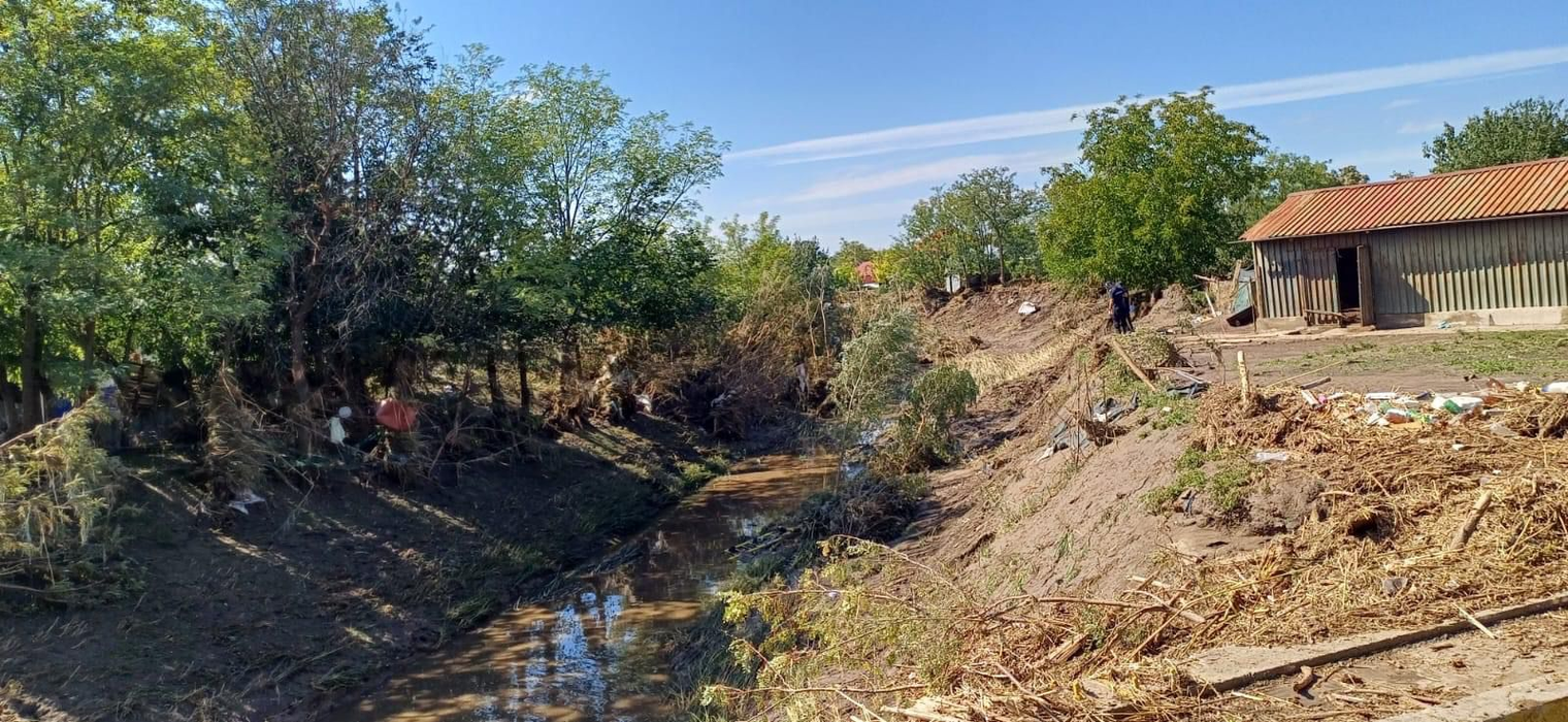 Ciclonul Boris a făcut ravagii la Slobozia Conachi, în Galați. Imagini care te vor face să plângi GALERIE FOTO