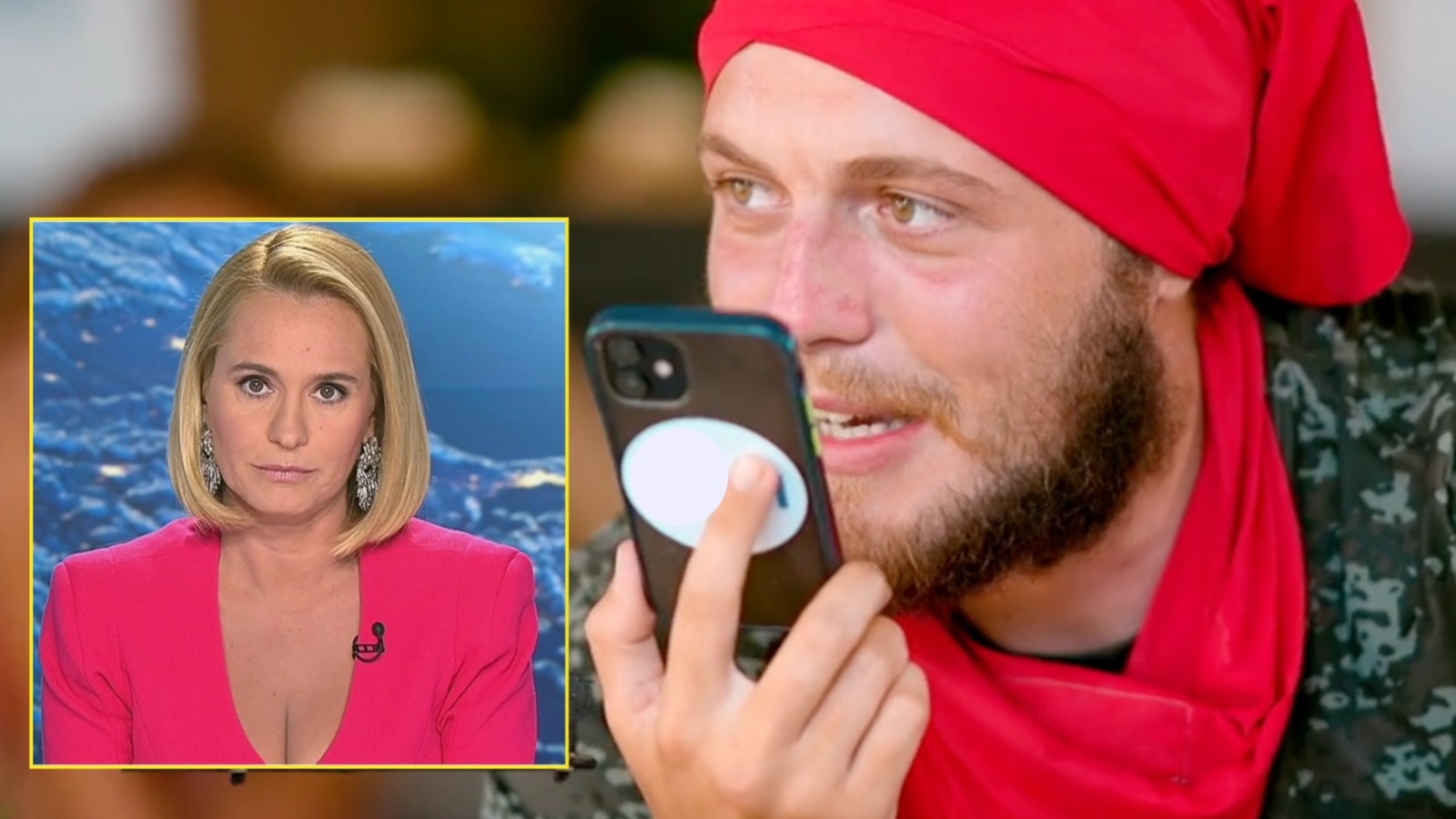 Ce i-a transmis Andreea Esca lui Aris Eram, după ce a văzut ce pățește la Survivor? Concurentul a început să plângă