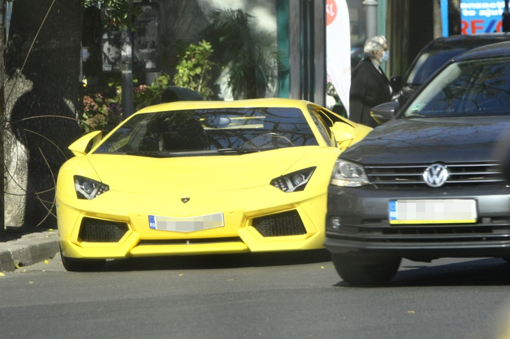 Dan Nicorescu și celebrul său Lamborghini Aventador