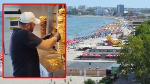 Câți lei primește ZILNIC un shaormar la mare, în acest sezon estival