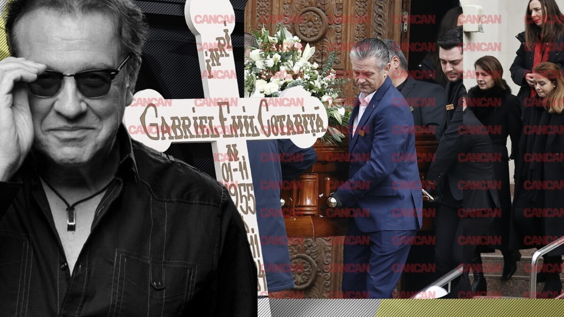Gabriel Cotabiță, condus pe ultimul drum! Rudele și prietenii i-au fost la căpătâi regretatului artist!