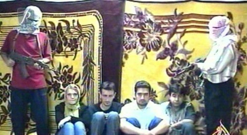 Cei trei jurnaliști au fost răpiți  în anul 2005