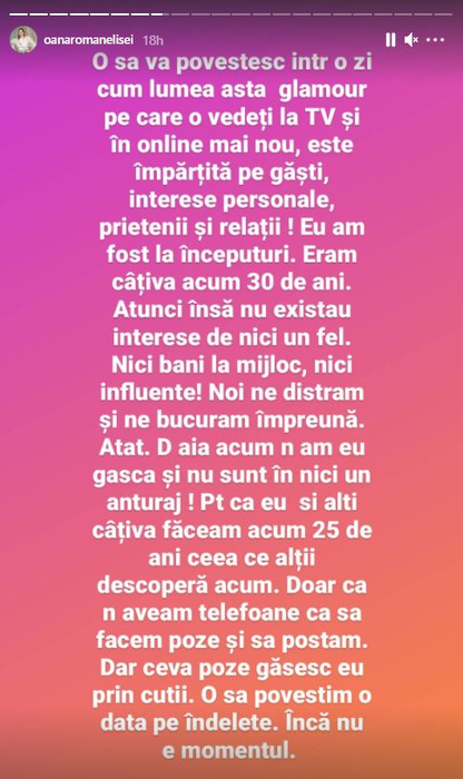 Oana Roman, hotărâre drastică după ce a divorțat de Marius Elisei: “Mai bine pentru liniștea mea”. Psihologii nu recomandă asta pe termen lung