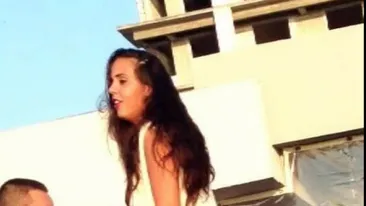 Imagini uluitoare cu mezina lPatriciu la patru luni de la moartea milionarului! Cum au filmat-o paparazzii cand se harjonea cu...