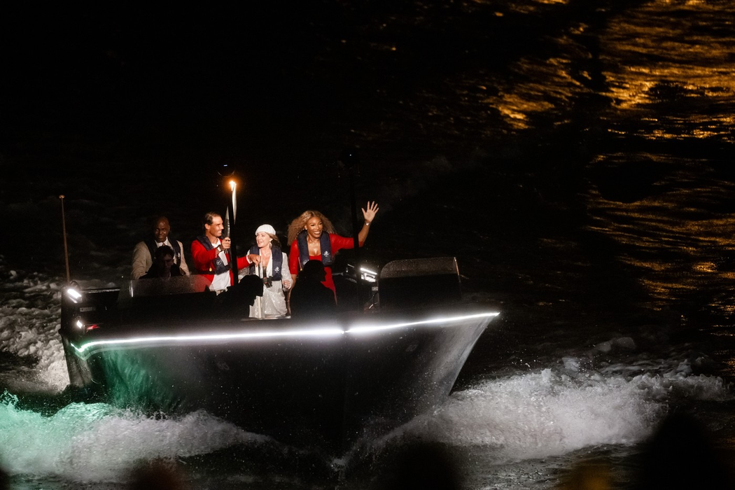 Nadia Comăneci, apariție de senzație la ceremonia de deschidere a Jocurilor Olimpice 2024/ sursă foto: Profimedia