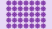 Test de logică | Doar una dintre aceste 35 de flori este diferită de celelalte. Identificați-o!