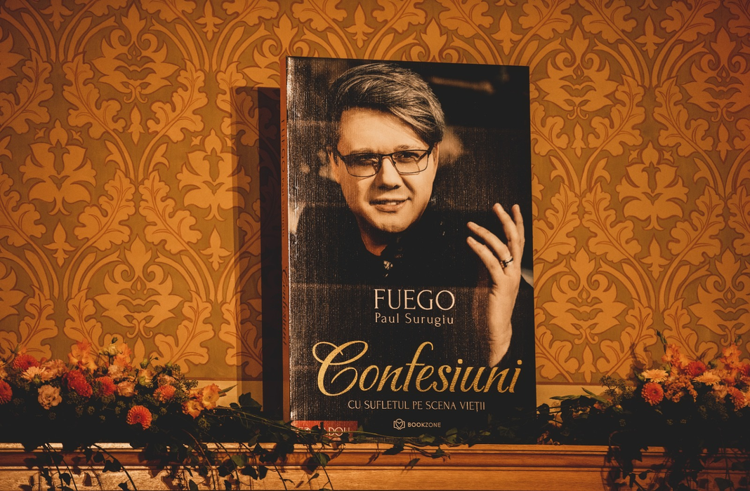 Paul Surugiu – Fuego a lansat cartea autobiografică, intitulată „Confesiuni. Cu sufletul pe scena vieții”