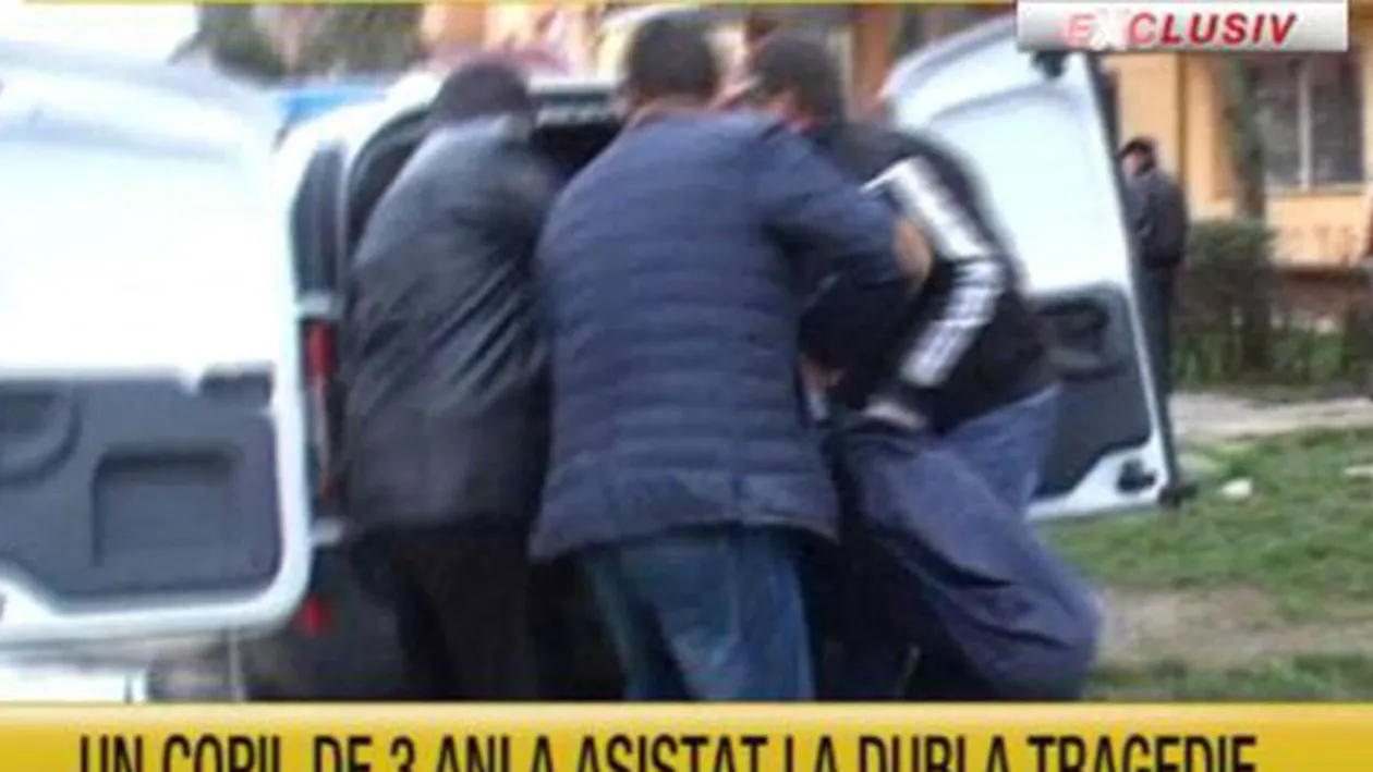 Imagini de groaza pentru un pusti din Hunedoara! Si-a vazut mama ucisa si tatal in timp ce se spanzura