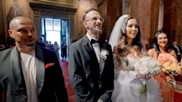 Puya și Melinda, nași de cununie. Rapperul l-a întrerupt pe preot și a zis 2 cuvinte care au creat rumoare în biserică