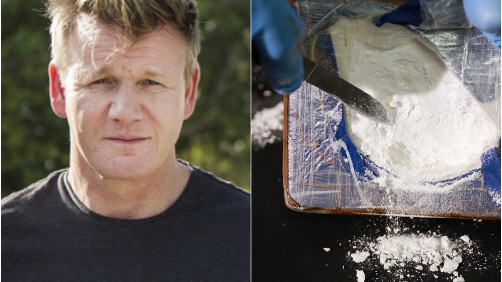 Celebrul GORDON RAMSAY a dezvăluit în direct ce ingrediente conţine cocaina. A "gătit" periculosul drog chiar în faţa telespectatorilor şi a început să plângă