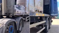 Pățania unui șofer român pe TIR, în Marea Britanie. Ce descoperire a făcut, după ce unul dintre paleții din autocamion s-a spart: „Am rămas plin de stupoare şi greaţă”