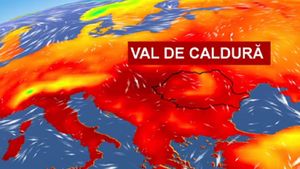 Valul de aer tropical face ravagii în România! Care sunt cele mai afectate zone