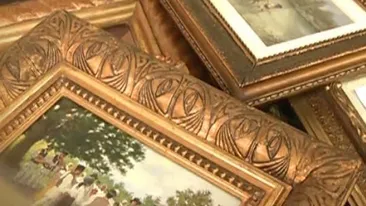 Circ la casa lui Paul Lambrino! Au încercat să vândă tablouri în stradă