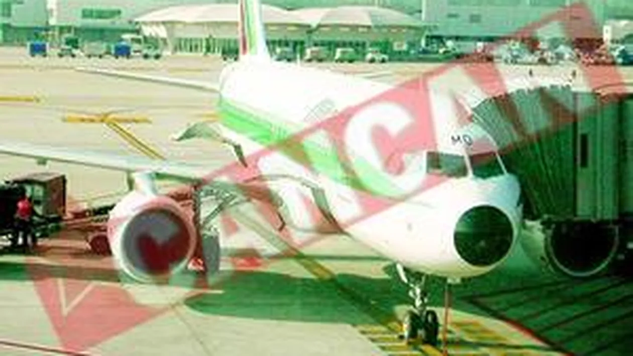 O cursa Alitalia a Intarziat din cauza ca romanii miroseau a transpiratie