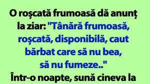 BANC | Bulă, roșcata și anunțul din ziar