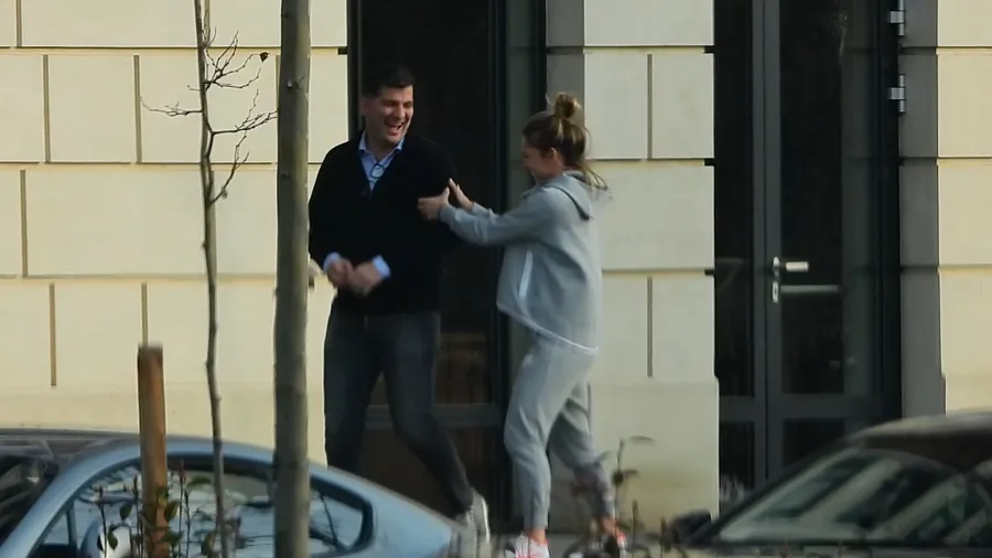 Simona Halep și Toni Iuruc, pe vremea când erau fericiți împreună (Foto: CANCAN.RO)
